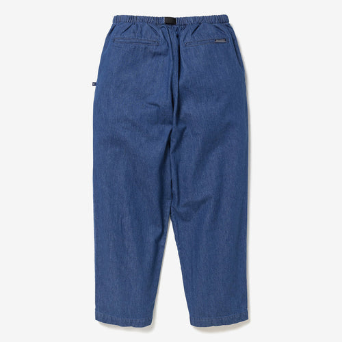 DESCENDANT CLASP DENIM TROUSERS