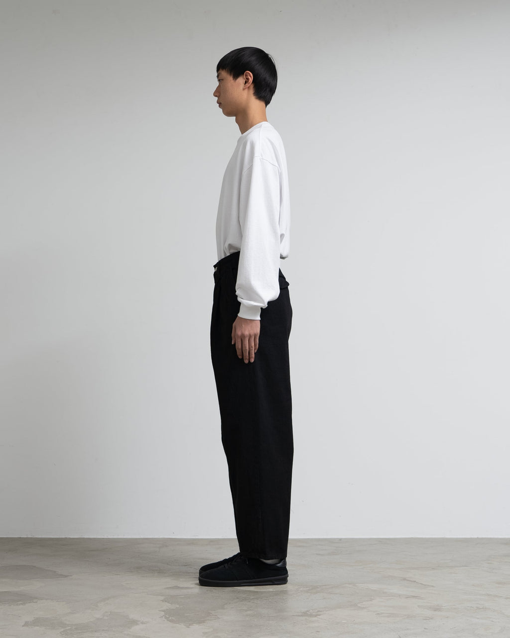 Graphpaper Selvage Denim Two Tuck Pants - RIGID