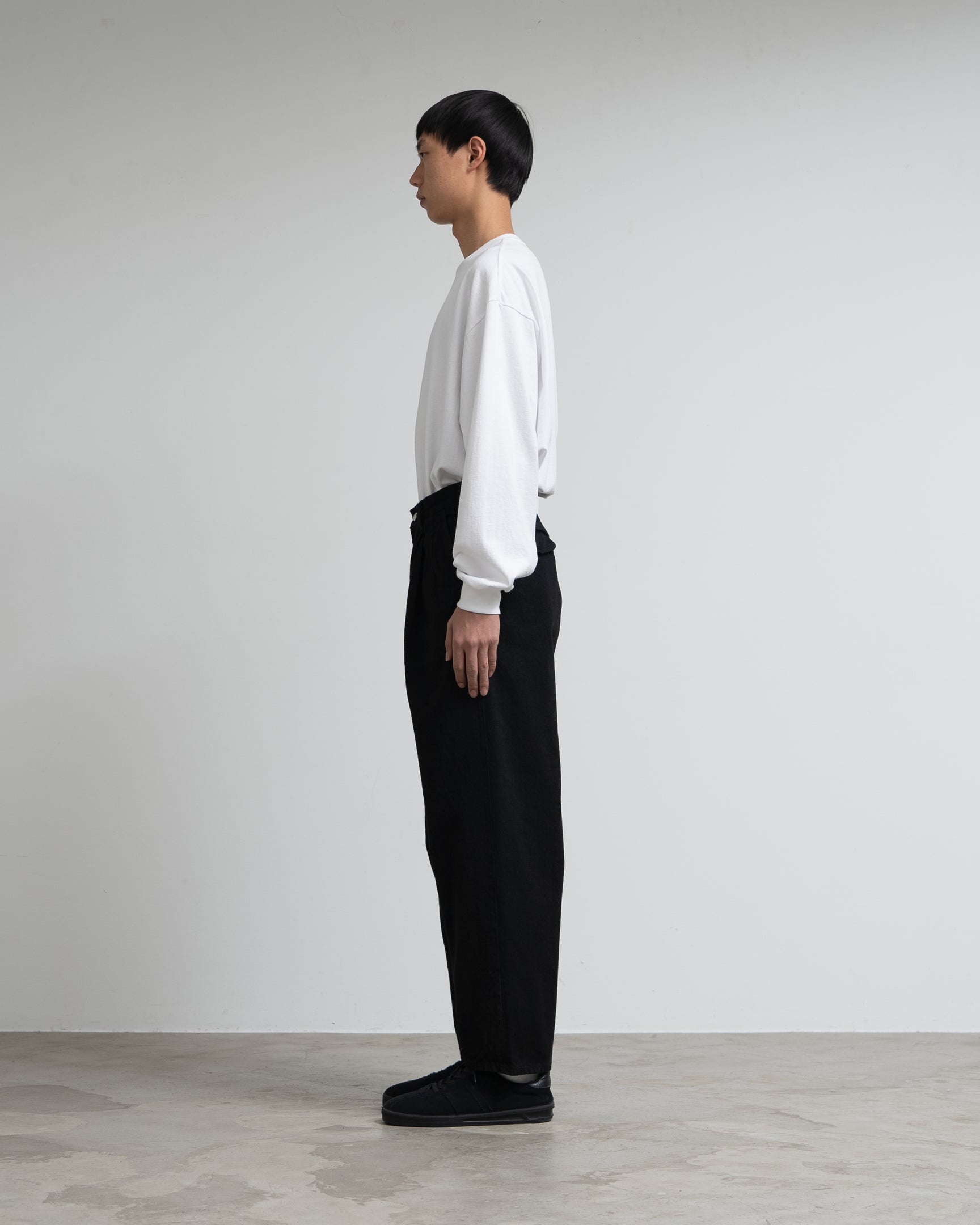 Graphpaper Selvage Denim Two Tuck Pants - RIGID